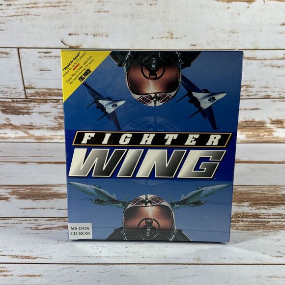 Fighter Wing (Windows PC CD-ROM, 1994), Vintage, Rare - Picture 1 of 2